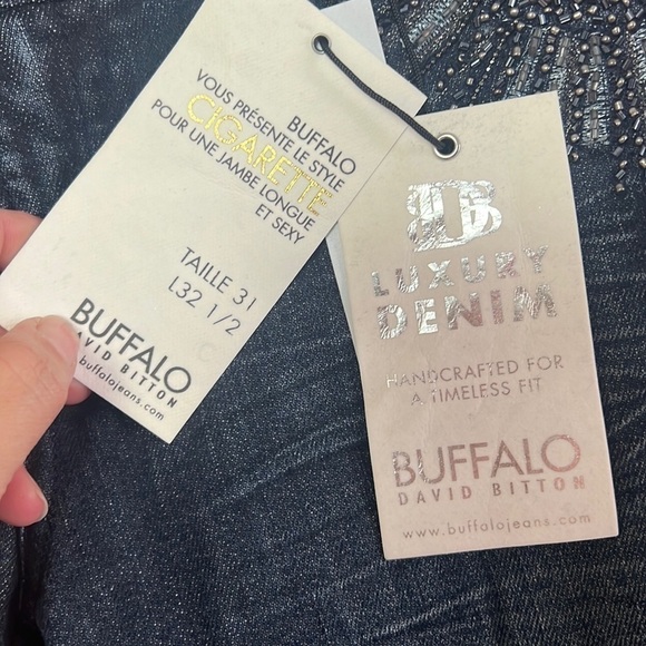 Buffalo Jasleen Stretch Cigarette Low Rise Slim Fit Jeans Size 31 - Picture 7 of 16